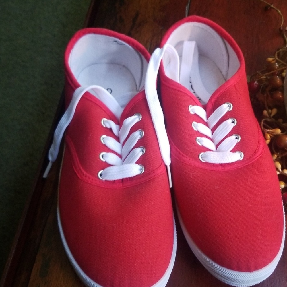Red shoes